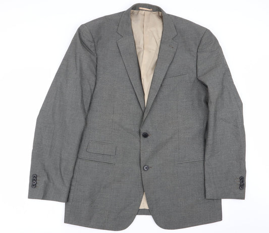 F&F Mens Grey   Jacket Blazer Size 44