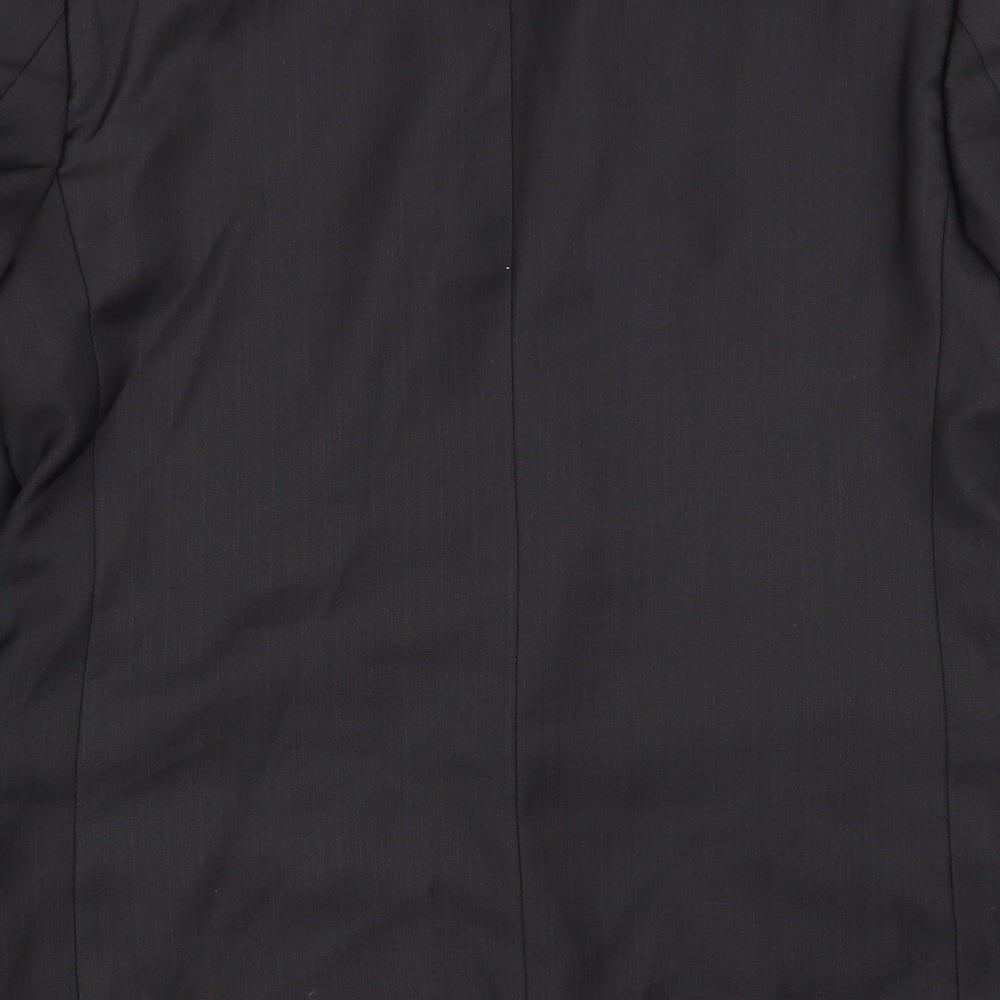 Mens UK Size M Preworn Regular Black Suit Jacket