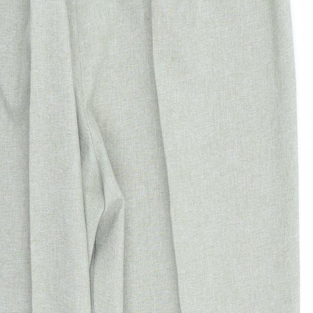 Womens UK Size 18 Classics Regular Fit  Green Trousers