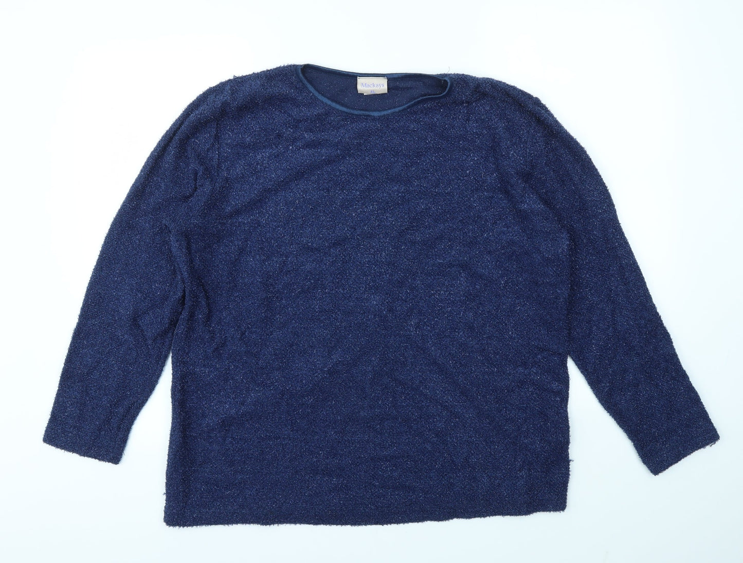 Womens UK Size XL MACKAYS Blue Pullover Jumper