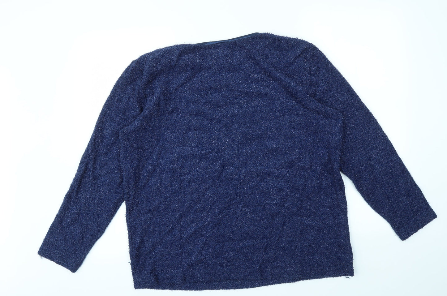 Womens UK Size XL MACKAYS Blue Pullover Jumper