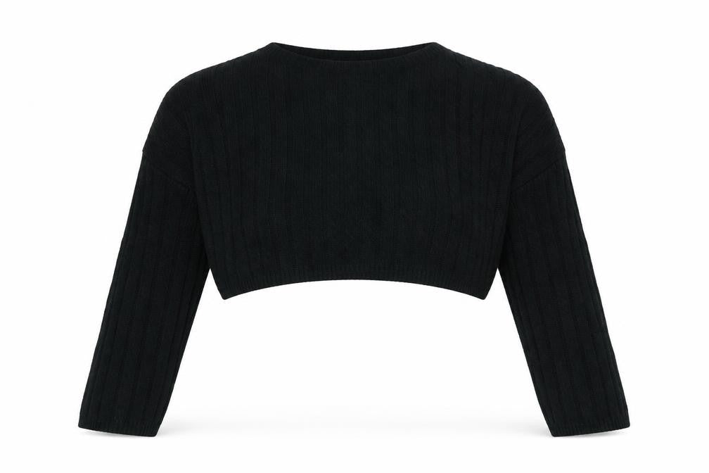 Womens UK Size S pretty little  Thing Black Pullover Jumper