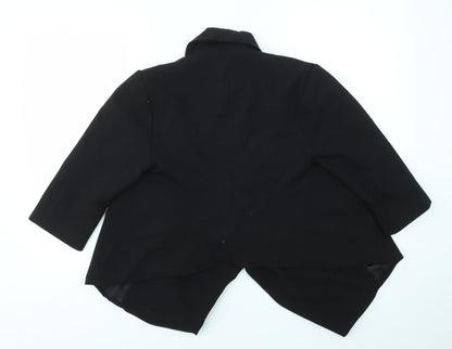 Primark Womens Black   Jacket Blazer Size 10