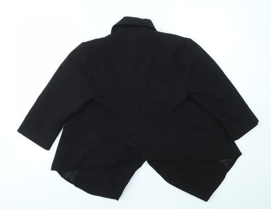 Primark Womens Black   Jacket Blazer Size 10