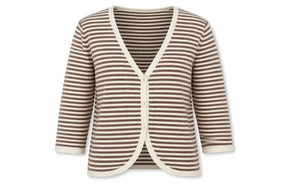 Womens UK Size 14 Emreco Brown Pullover Jumper