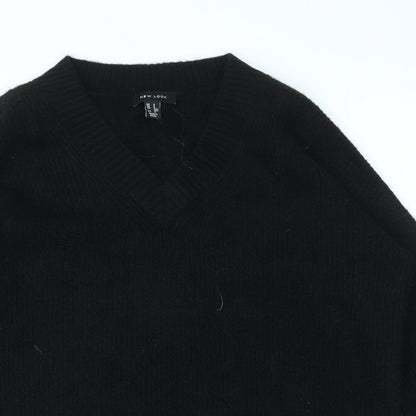 Womens UK Size S New Look Black Pullover Jumper