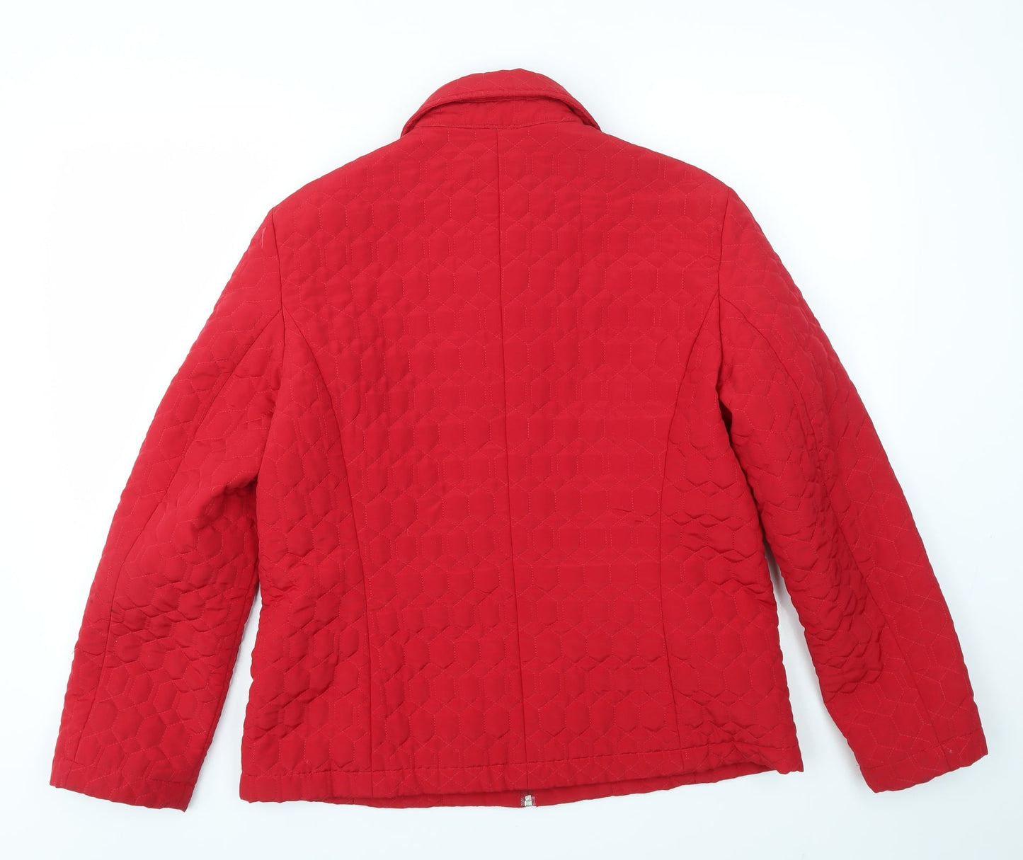 Womens UK Size M YBC Red Jacket
