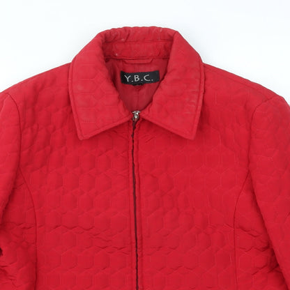 Womens UK Size M YBC Red Jacket