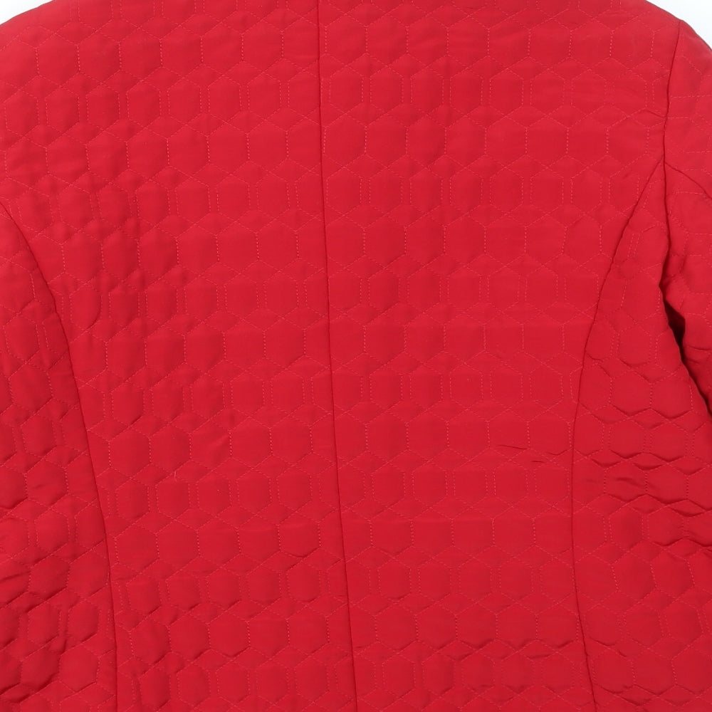 Womens UK Size M YBC Red Jacket