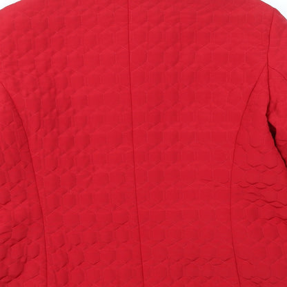 Womens UK Size M YBC Red Jacket