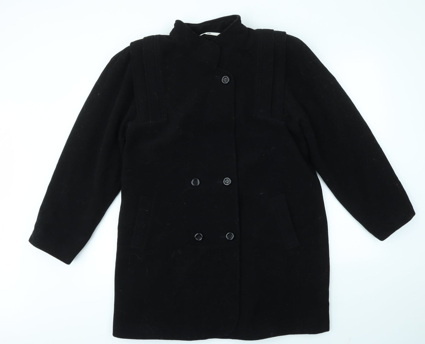C&A Womens Black   Jacket Coat Size 12