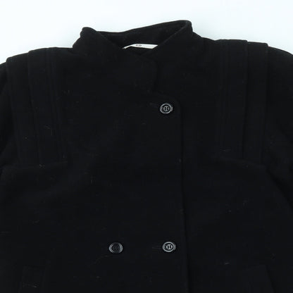 C&A Womens Black   Jacket Coat Size 12