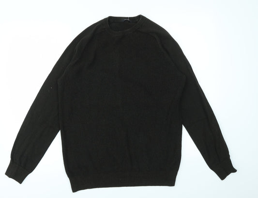 George Mens Brown   Pullover Sweatshirt Size M