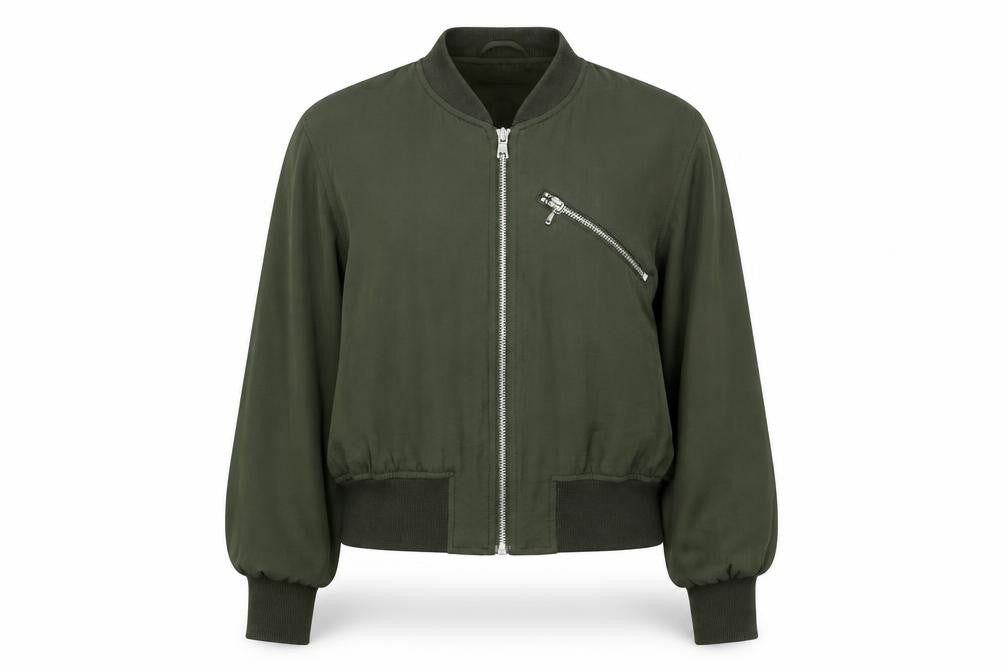 Womens UK Size 8 H&M Green Jacket