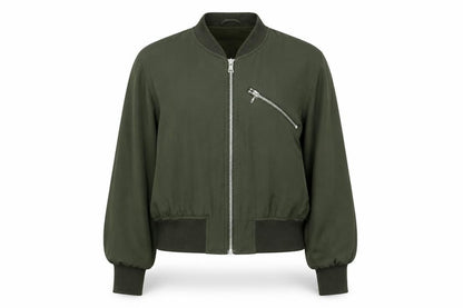 Womens UK Size 8 H&M Green Jacket