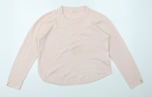 Womens UK Size 12 M&S Pink Pullover Jumper