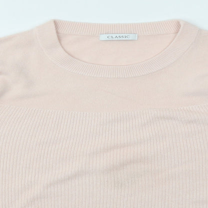 Womens UK Size 12 M&S Pink Pullover Jumper