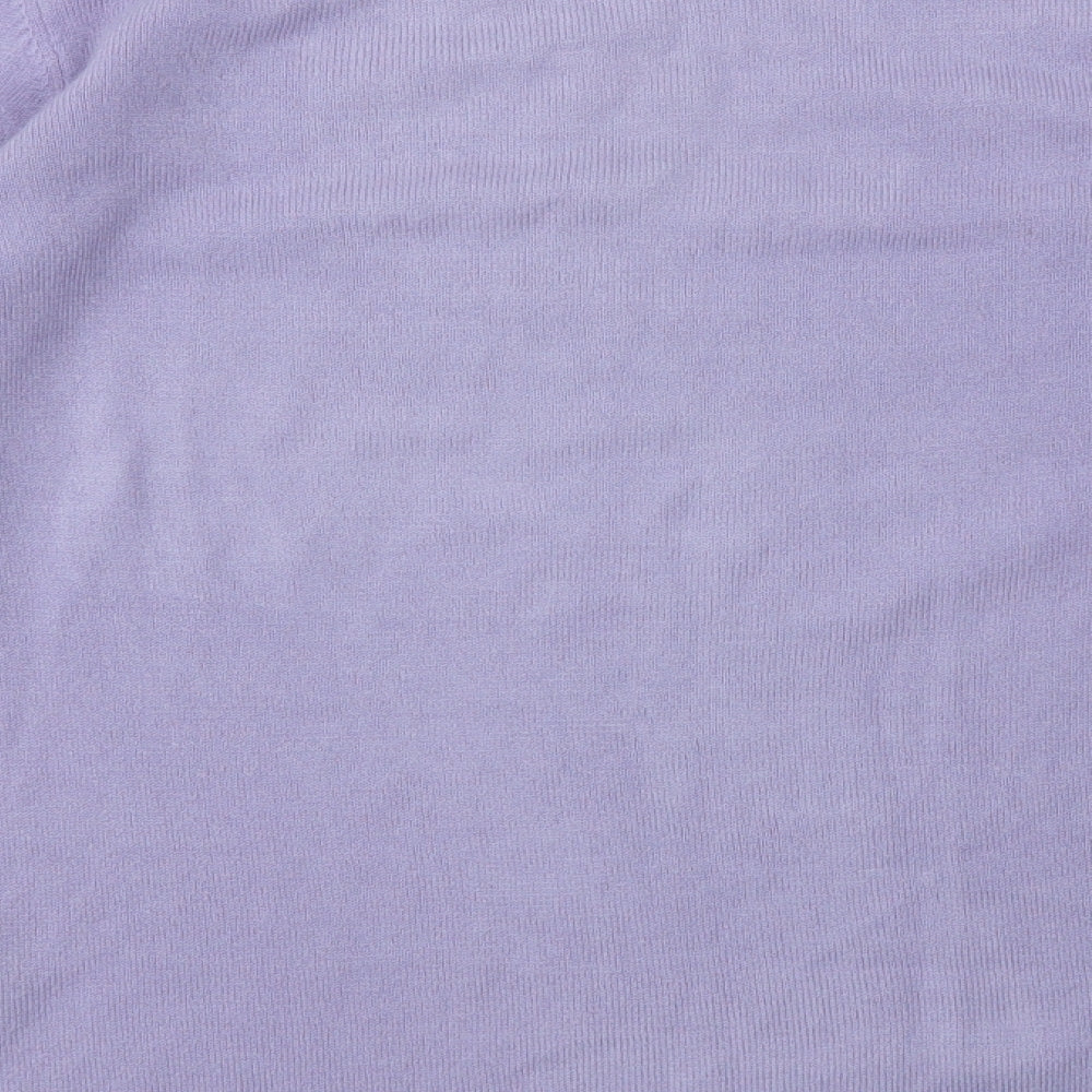 Womens UK Size XL ANNA ROSE Purple Pullover Jumper