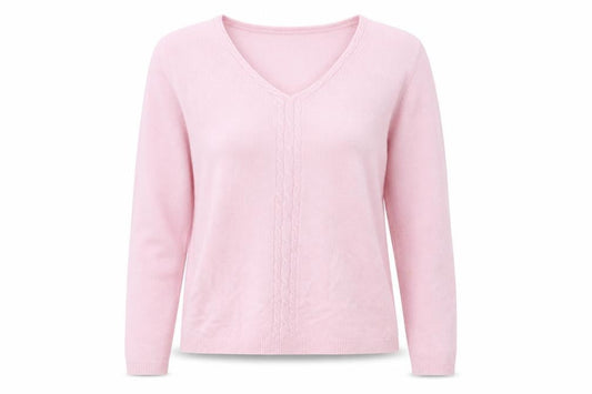 Womens UK Size M Debbie Morgan Pink Pullover Jumper