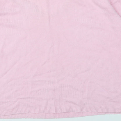 Womens UK Size M Debbie Morgan Pink Pullover Jumper