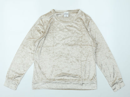 Forever Dreaming Womens Gold   Pullover Jumper Size M