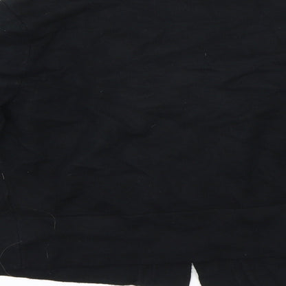 Evolution Womens Black   Cape Jumper Size S