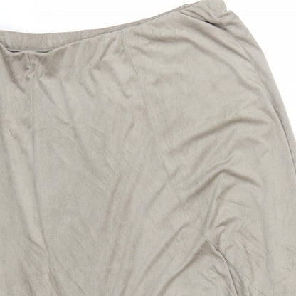 Damart Womens Beige   Trumpet Skirt Size 22