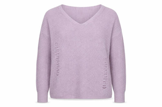 Womens UK Size S Atmosphere Purple Pullover Jumper