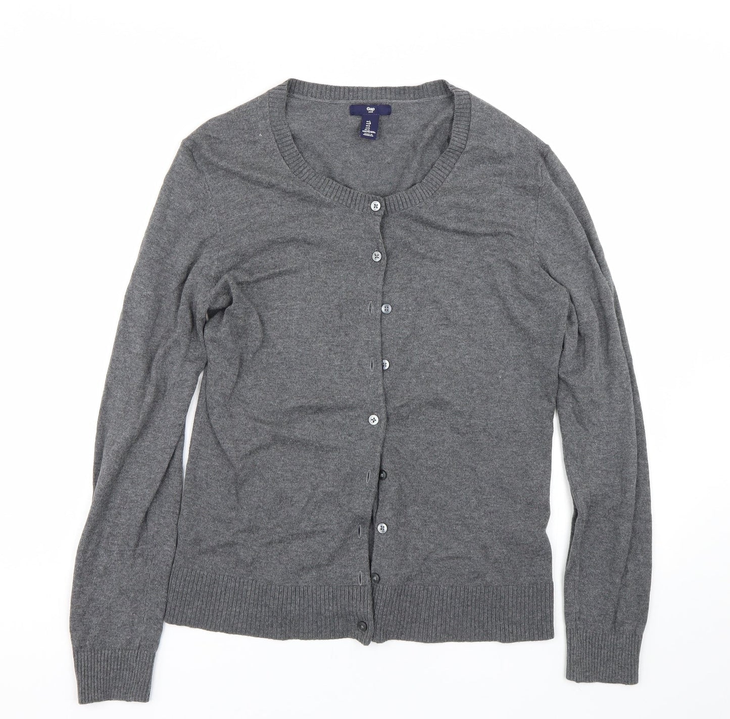 Gap Womens Grey   Cardigan Jumper Size L