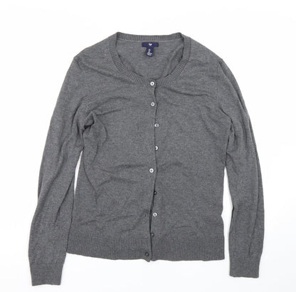 Gap Womens Grey   Cardigan Jumper Size L