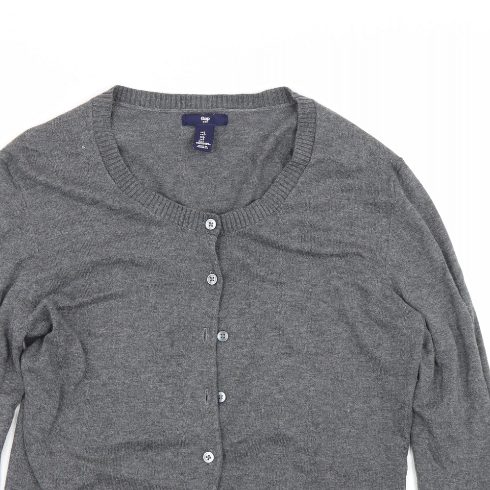 Gap Womens Grey   Cardigan Jumper Size L