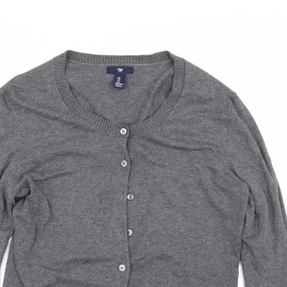 Gap Womens Grey   Cardigan Jumper Size L