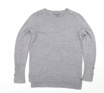 Primark Womens Grey   Pullover Jumper Size XS