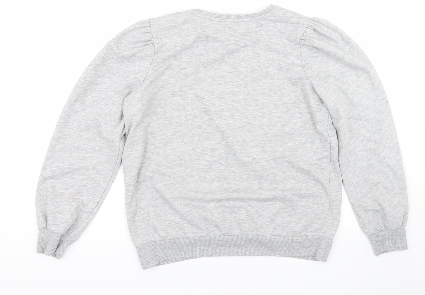 Womens UK Size 12 Papaya Grey Pullover Jumper