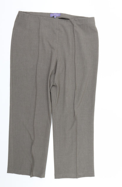 Autonomy Womens Brown   Trousers  Size 16 L24 in