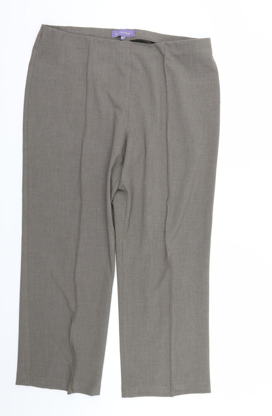 Autonomy Womens Brown   Trousers  Size 16 L24 in