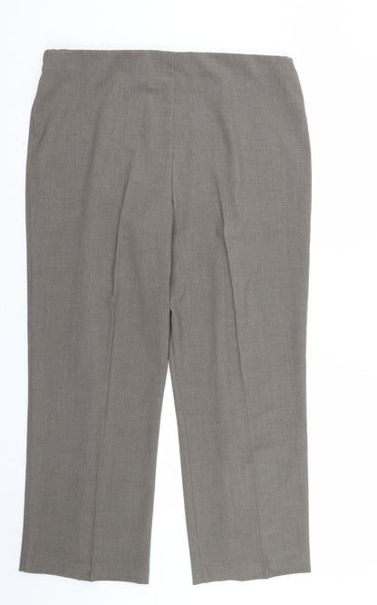 Autonomy Womens Brown   Trousers  Size 16 L24 in