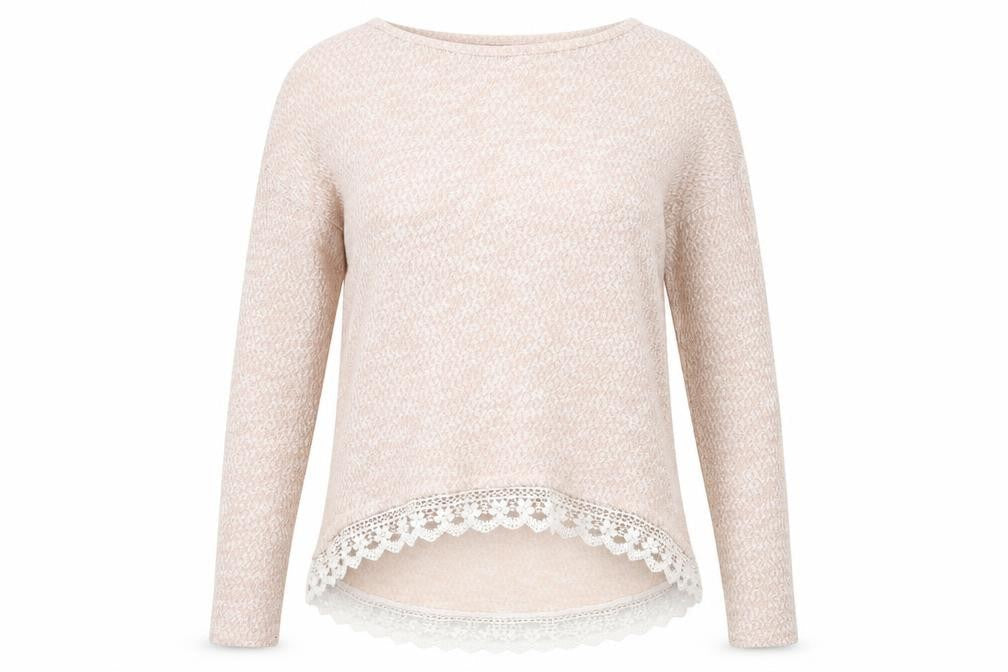 Womens UK Size 8 New Look Pink Pullover Jumper