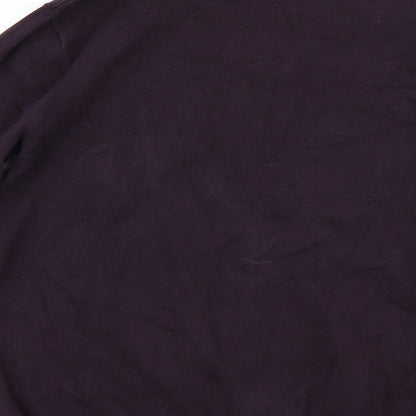 BHS Mens Purple   Pullover Jumper Size L