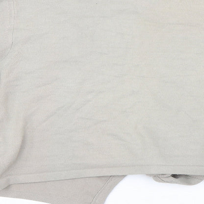 Womens UK Size 16 NEXT Beige Cape Jumper