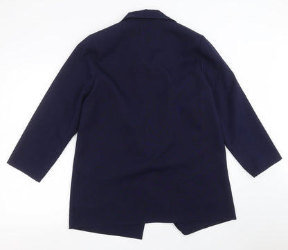 Womens UK Size 14 Slimma Regular Blue Suit Jacket