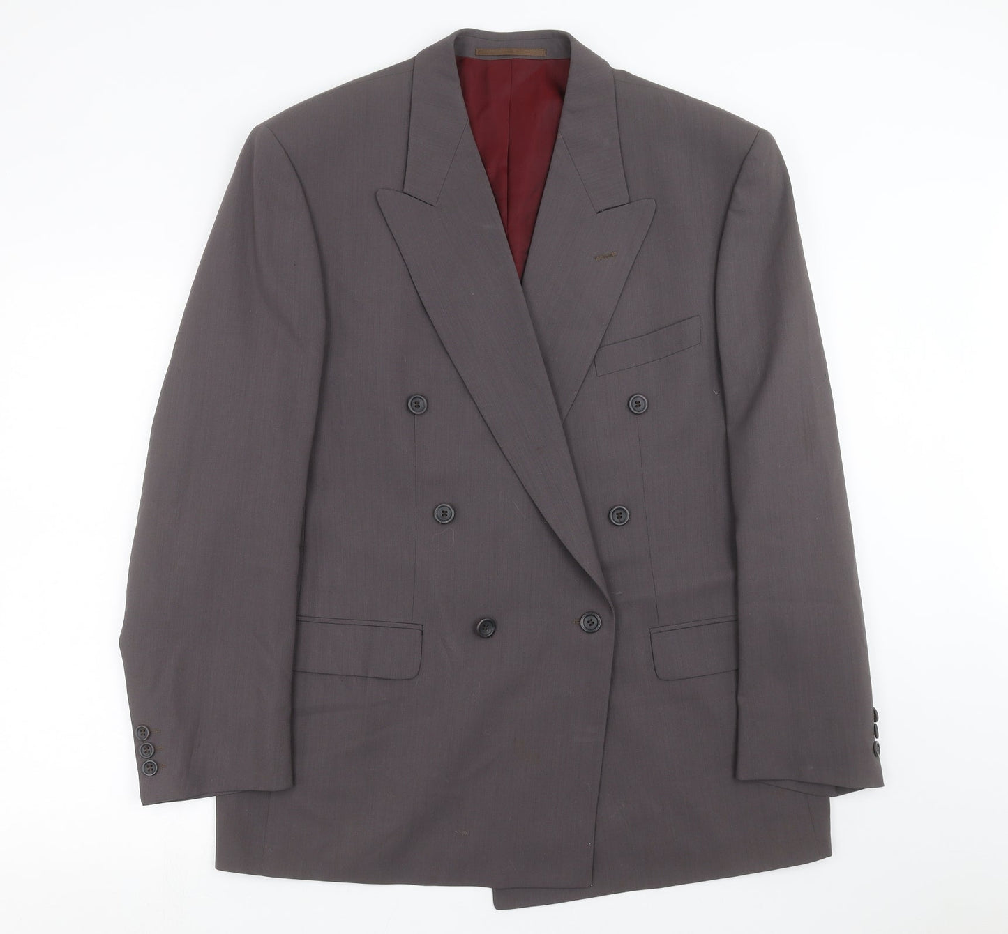 A.W French Mens Grey   Jacket Suit Jacket Size 44
