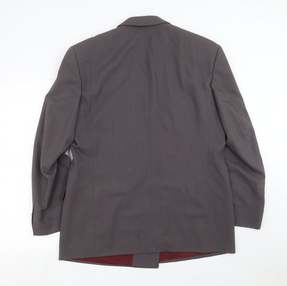 A.W French Mens Grey   Jacket Suit Jacket Size 44