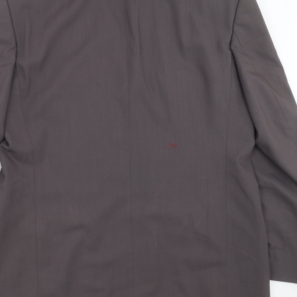 A.W French Mens Grey   Jacket Suit Jacket Size 44
