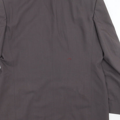 A.W French Mens Grey   Jacket Suit Jacket Size 44