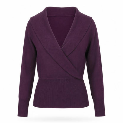 Womens UK Size M H&M Purple Pullover Jumper