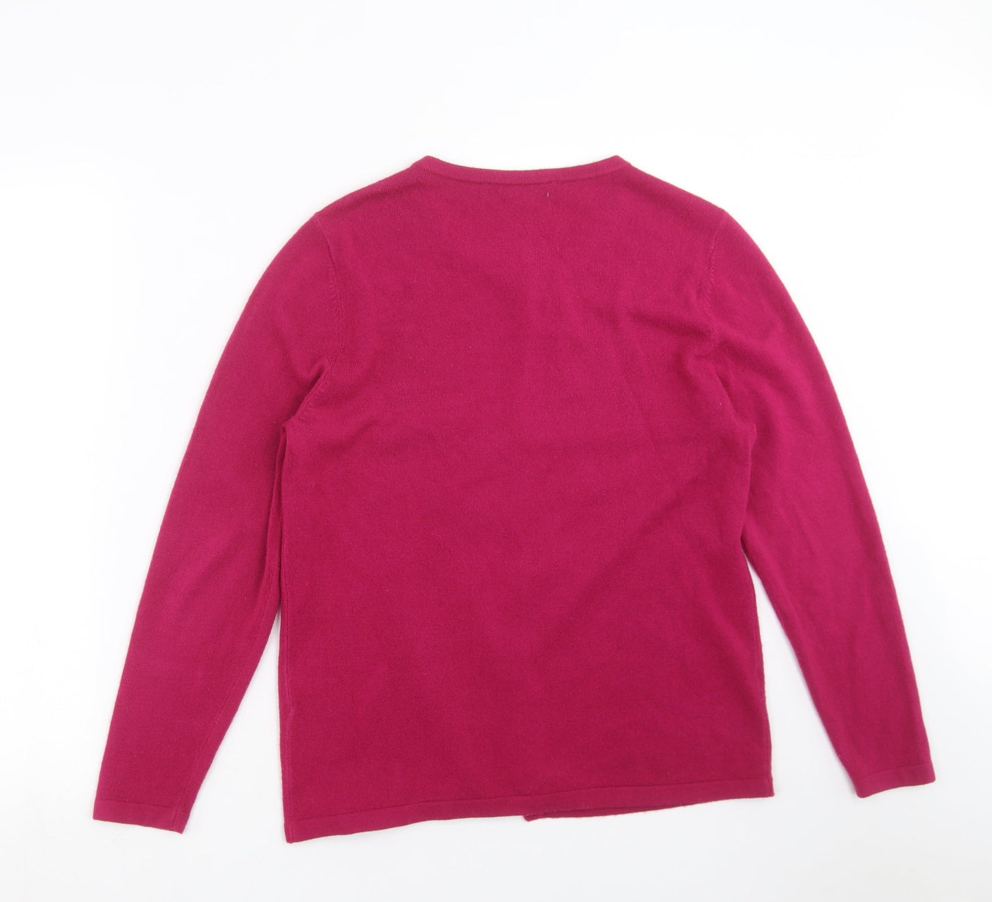 love knitwear Womens Purple   Cardigan Jumper Size 12