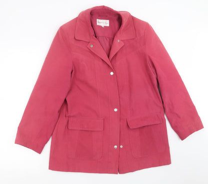 Womens UK Size 12 EWM Pink Jacket