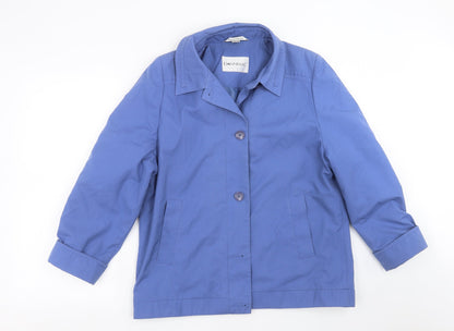 dannimac Womens Blue   Jacket Coat Size 18