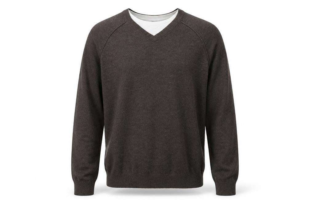 Mens UK Size L UrbanSpirit Brown Pullover Jumper